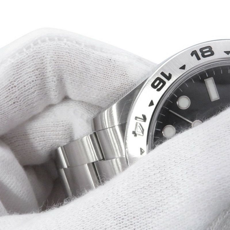 ロレックス エクスプローラー2 ランダムシリアル ルーレット 216570 ROLEX 腕時計 ウォッチ 黒文字盤