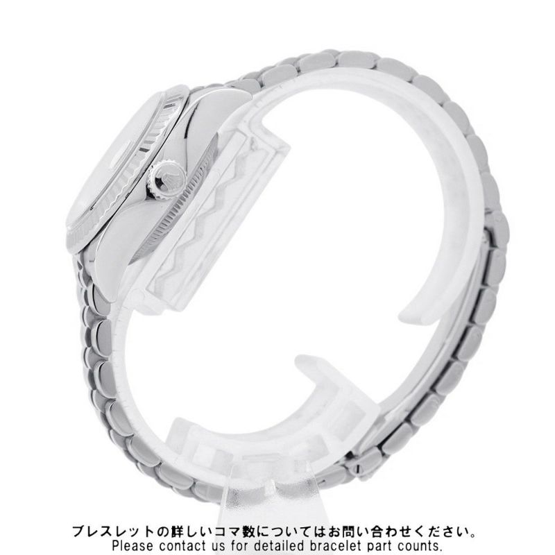 ロレックス レディ デイトジャスト SS/K18WG 279174 ROLEX 腕時計 ピンク文字盤