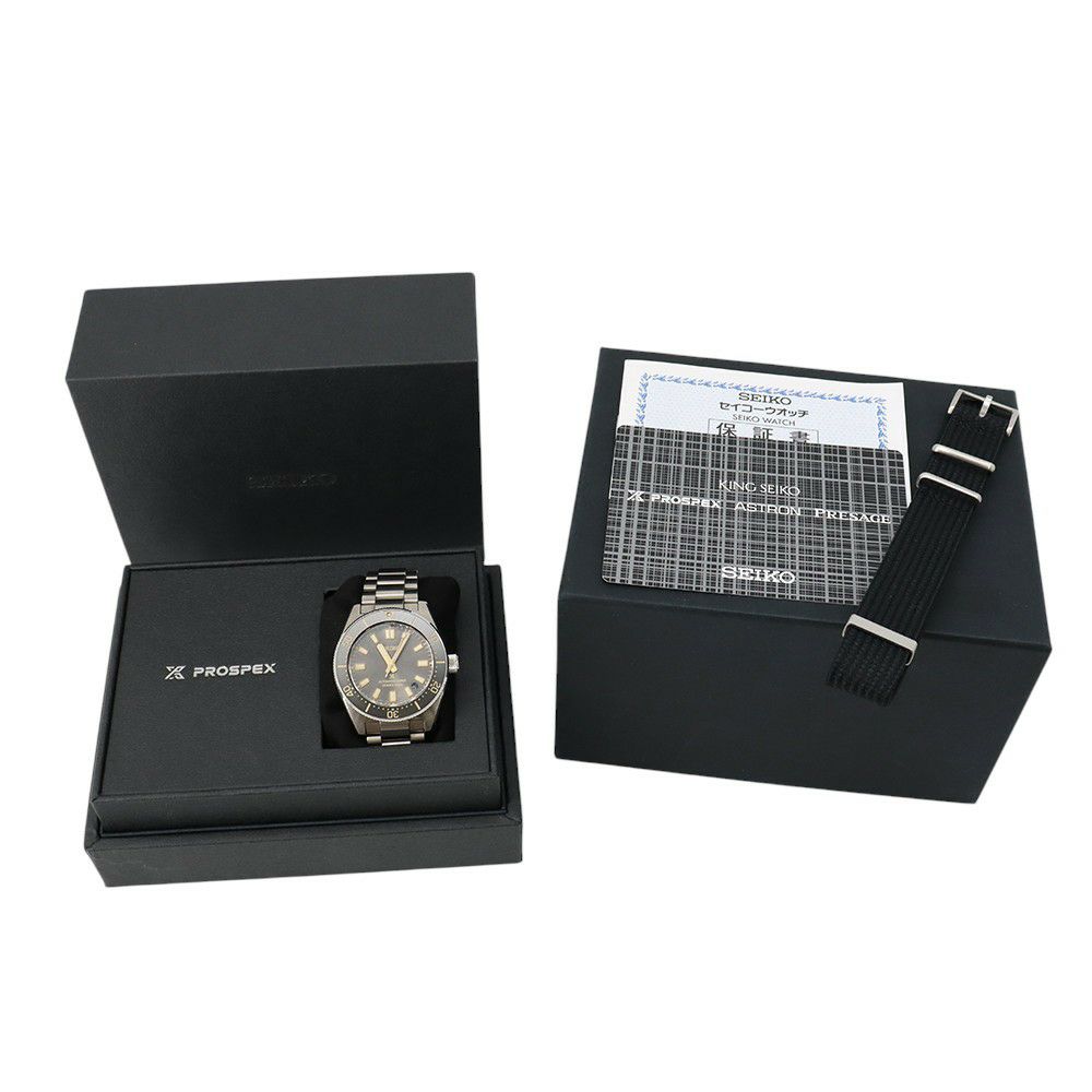 セイコー プロスペックス SEIKO100周年記念 メカニカルダイバーズ 1965 ヘリテージ SBDC199 チャコールグレー文字盤