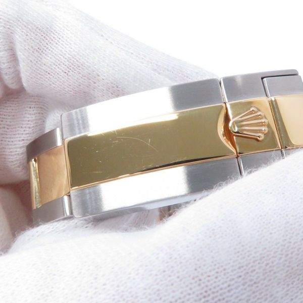 ロレックス エクスプローラーI SS/K18イエローゴールド ランダムシリアル ルーレット 124273 ROLEX 腕時計 黒文字盤