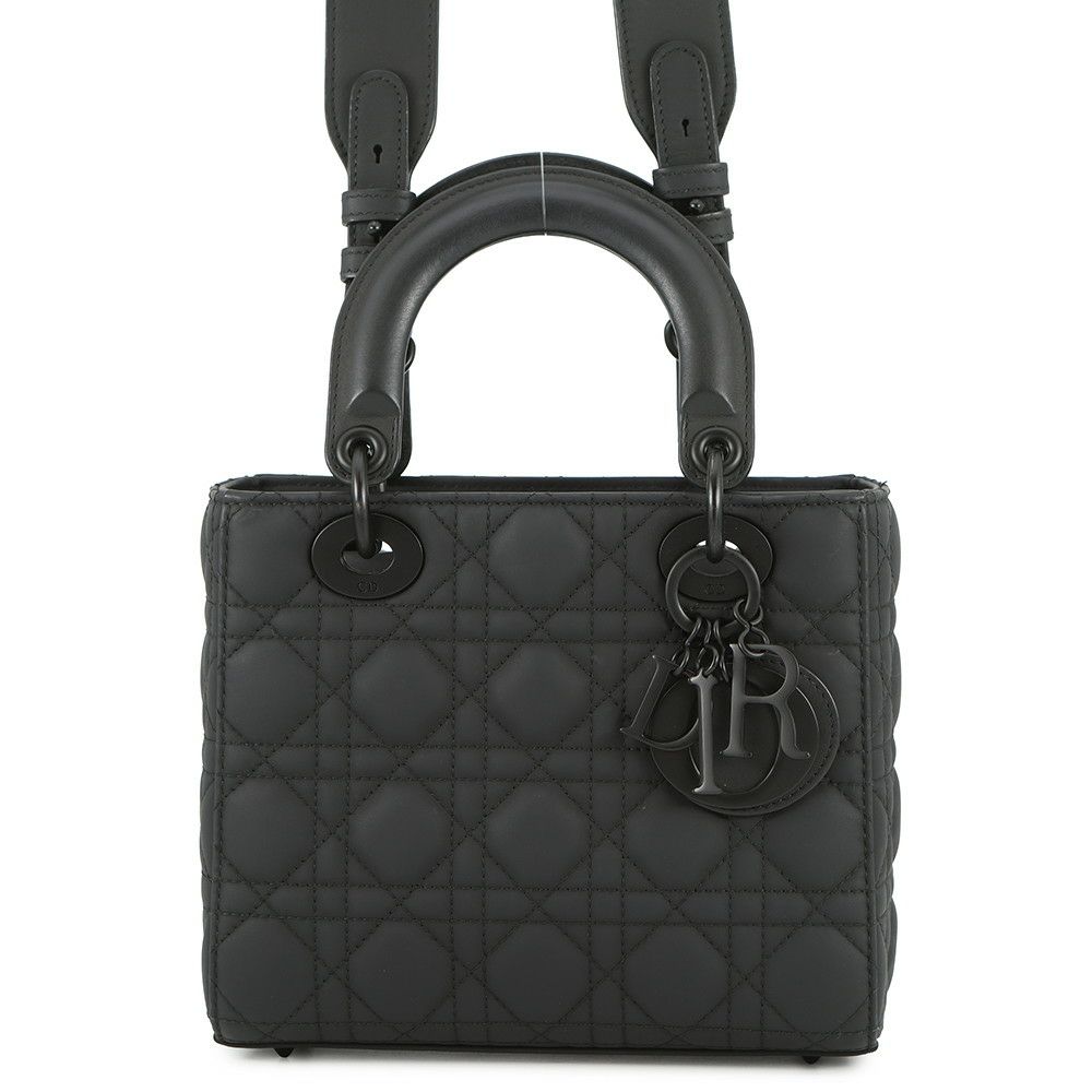 クリスチャン・ディオール ハンドバッグ レディディオール My ABCDior カナージュ スモール M0538SLOI_M989 黒 2way