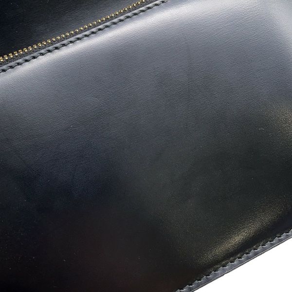 プラダ チェーンショルダーバッグ トライアングルロゴ レザー 1BD350 PRADA バッグ 黒