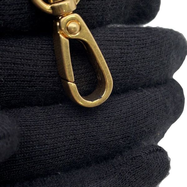 プラダ チェーンショルダーバッグ トライアングルロゴ レザー 1BD350 PRADA バッグ 黒