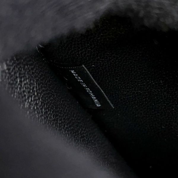 プラダ チェーンショルダーバッグ トライアングルロゴ レザー 1BD350 PRADA バッグ 黒