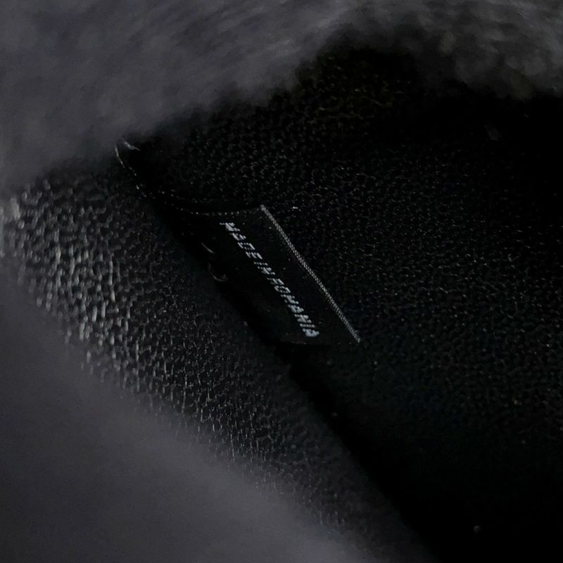 プラダ チェーンショルダーバッグ トライアングルロゴ レザー 1BD350 PRADA バッグ 黒