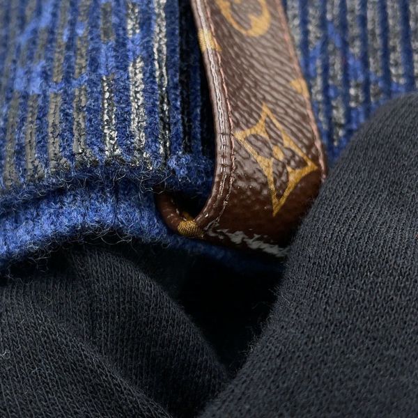 ルイヴィトン ワンピース ノースリーブ グリッター モノグラム ニット ワンピース レディースサイズL LOUIS VUITTON トップス