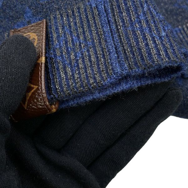 ルイヴィトン ワンピース ノースリーブ グリッター モノグラム ニット ワンピース レディースサイズL LOUIS VUITTON トップス