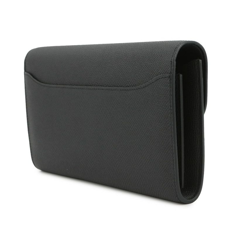 エルメス 長財布 コンスタンス トゥーゴー ロング ブラック/ゴールド金具 エプソン K刻印 HERMES 財布