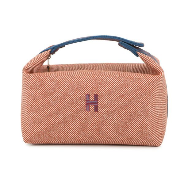 エルメス ポーチ ブリッド・ア・ブラックGM Hナッテ ウール HERMES 小物入れ