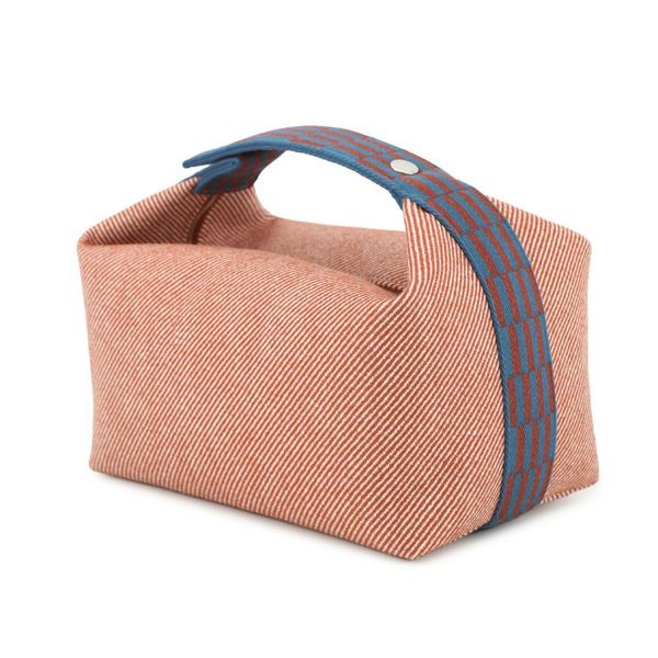 エルメス ポーチ ブリッド・ア・ブラックGM Hナッテ ウール HERMES 小物入れ