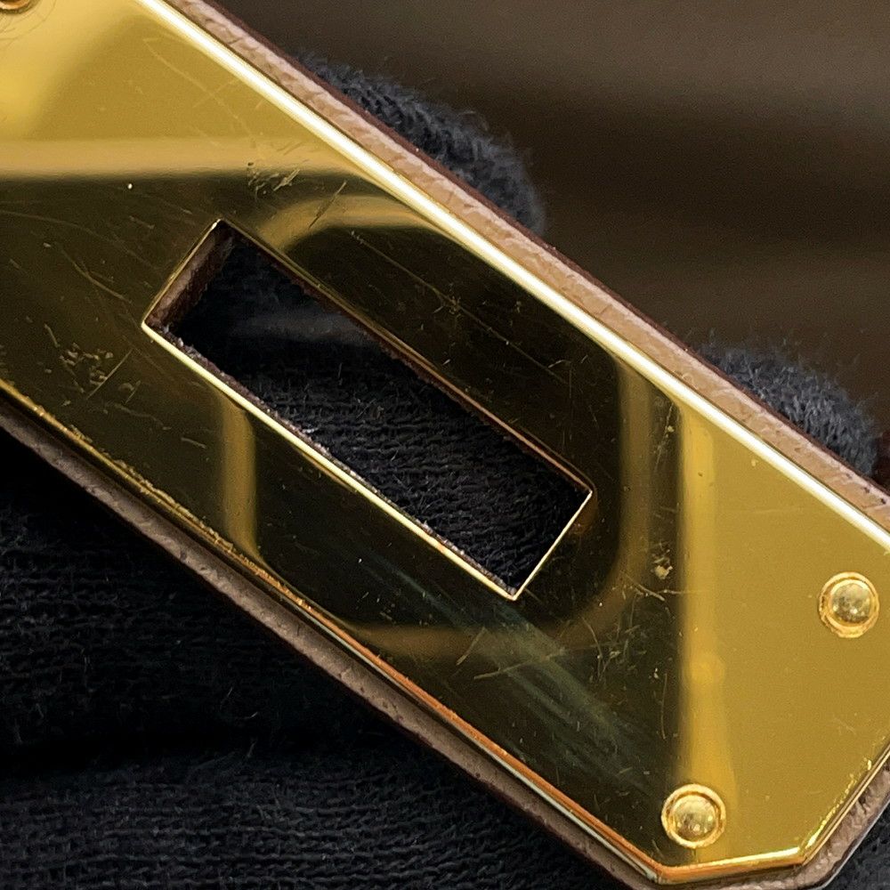 エルメス ジプシエール ミニ エトゥープ/ゴールド金具 エバーカラー B刻印 HERMES バッグ
