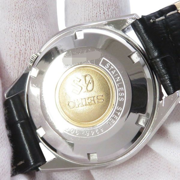 セイコー グランドセイコー デイデイト 62GS 6246-9001 SEIKO 腕時計 シルバー文字盤