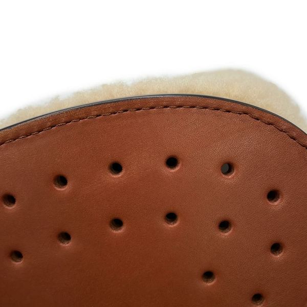 デルヴォー ハンドバッグ パン ミニ バケット シアリング AA0607BRZ0 Delvaux