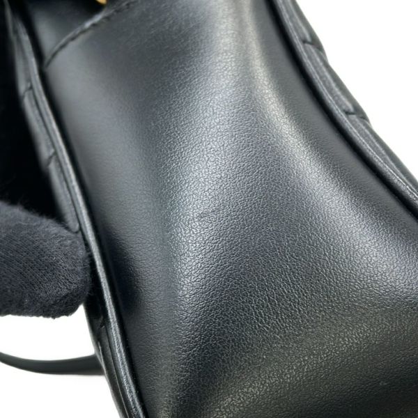 サンローランパリ ショルダーバッグ ルー カメラバッグ Vステッチ レザー 520534 SAINT LAURENT PARIS 黒 タッセル