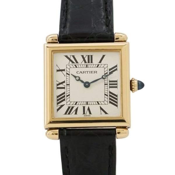 カルティエ タンク オビュ W1512256 Cartier 腕時計 シルバー文字盤