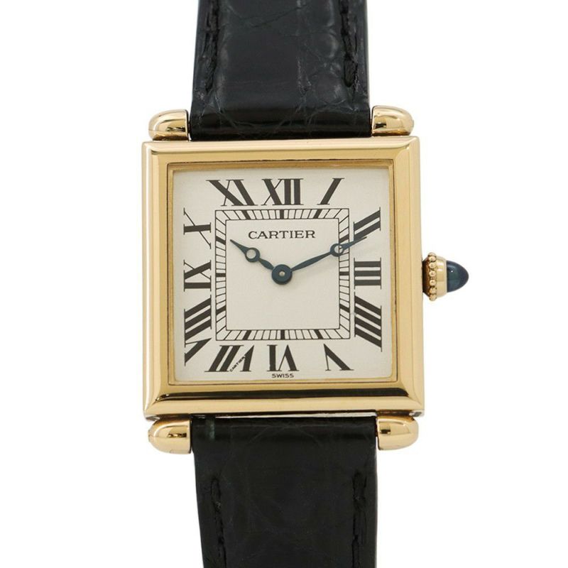 カルティエ タンク オビュ W1512256 Cartier 腕時計 シルバー文字盤