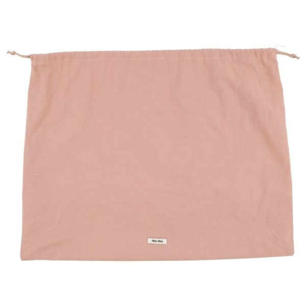 ミュウミュウ ハンドバッグ ポケットバッグ ヴィンテージ加工 ラムスキン 5BC146 MIUMIU