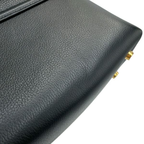 セリーヌ ハンドバッグ ティーン ニノ カーフレザー 118113 CELINE 2way 黒