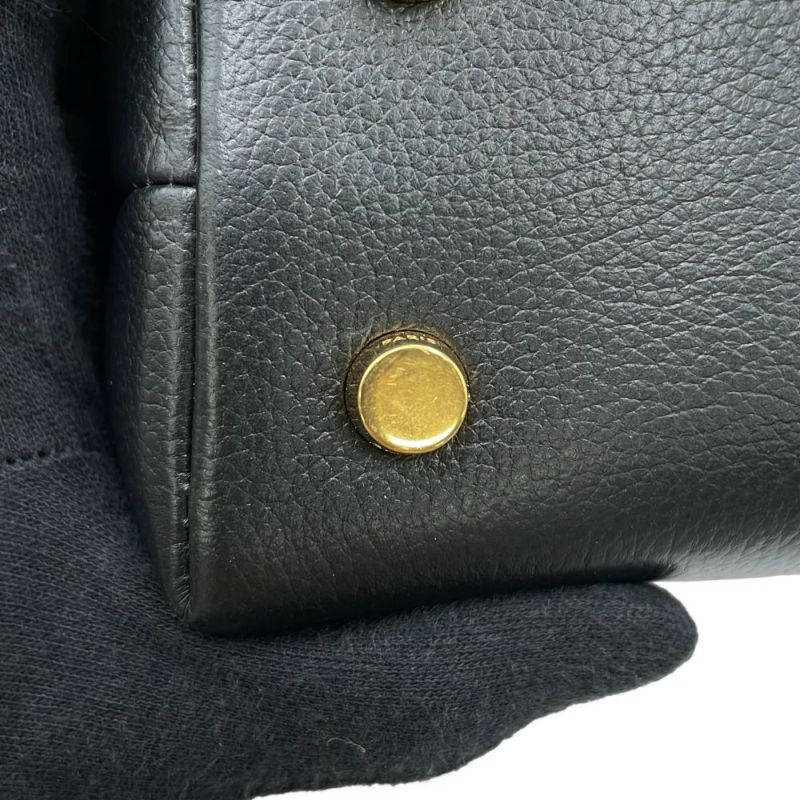 セリーヌ ハンドバッグ ティーン ニノ カーフレザー 118113 CELINE 2way 黒