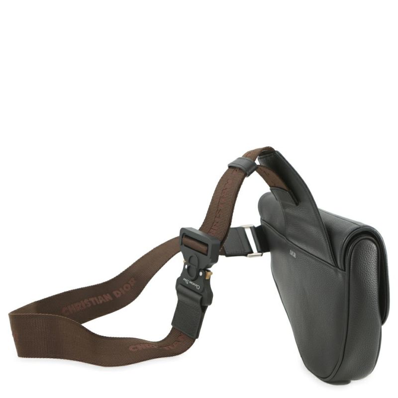 クリスチャン・ディオール ボディバッグ カクタスジャック サドルバッグ 1ADPO093SOT Christian Dior 黒