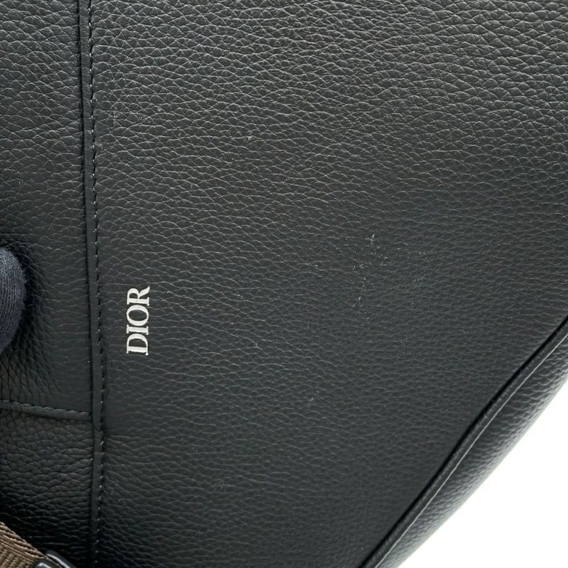 クリスチャン・ディオール ボディバッグ カクタスジャック サドルバッグ 1ADPO093SOT Christian Dior 黒