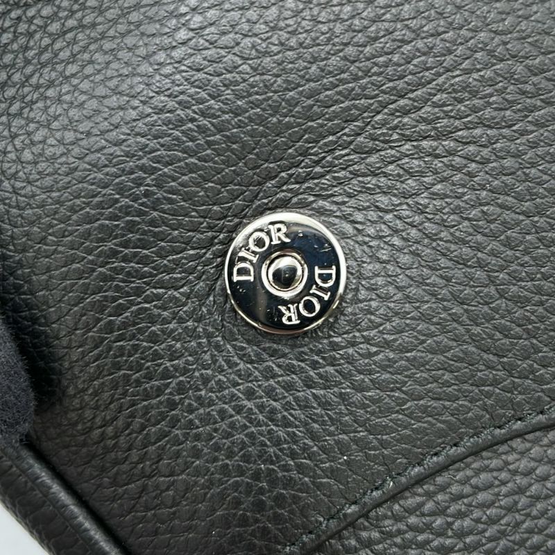 クリスチャン・ディオール ボディバッグ カクタスジャック サドルバッグ 1ADPO093SOT Christian Dior 黒