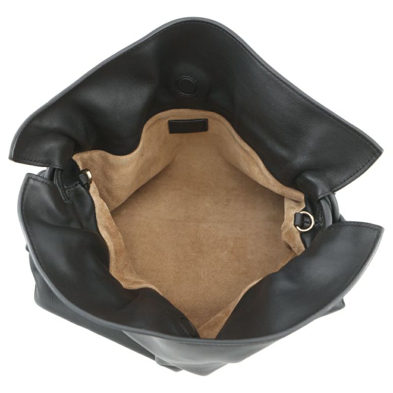 ロエベ ショルダーバッグ フラメンコ クラッチ ミディアム ナパカーフレザー A411FC1XBF 2wayクラッチバッグ 黒