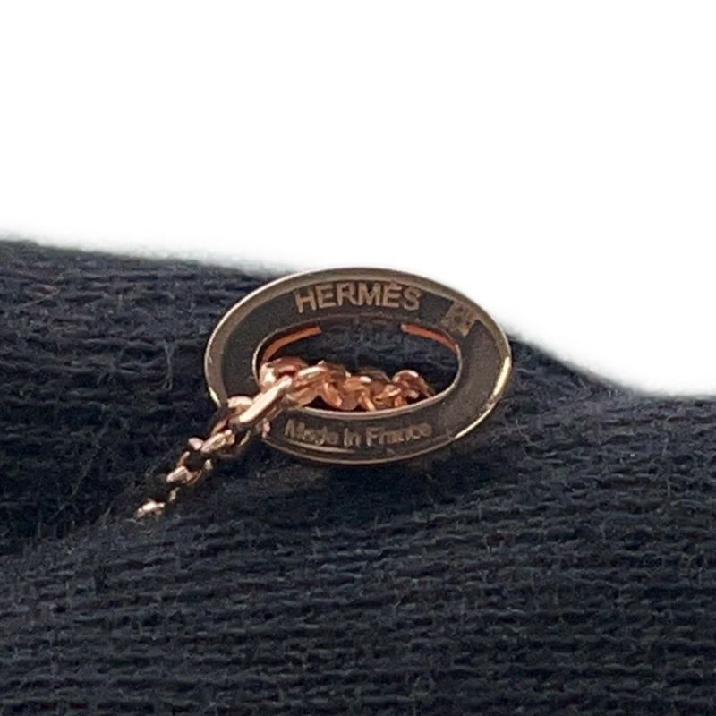 エルメス ネックレス ミニ・ポップアッシュ ロカバール ビューティー ピンク/ピンクゴールド金具 HERMES アクセサリー