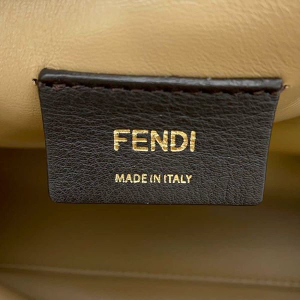 フェンディ ショルダーバッグ ファースト フランネル ミディアム 8BP127 FENDI 2wayクラッチバッグ