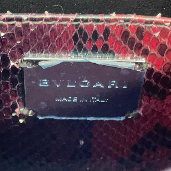 ブルガリ チェーンショルダーバッグ ディーヴァ ドリーム パイソン BVLGARI バッグ