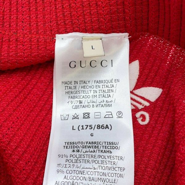 グッチ パンツ アディダスコラボ サイドライン メンズサイズL 700501 GUCCI adidas ボトムス