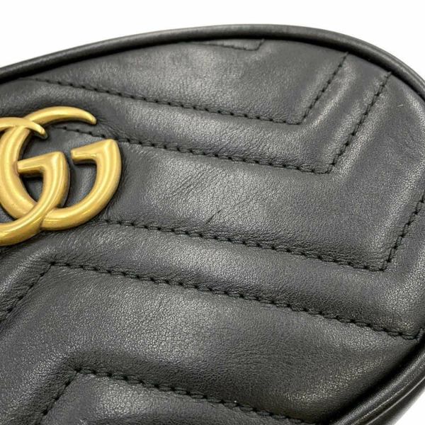 グッチ ウエストバッグ GGマーモント キルティングレザー ベルトバッグ 476434 GUCCI ウエストポーチ 黒 安心保証 |  中古・新品ブランド販売ギャラリーレア公式通販