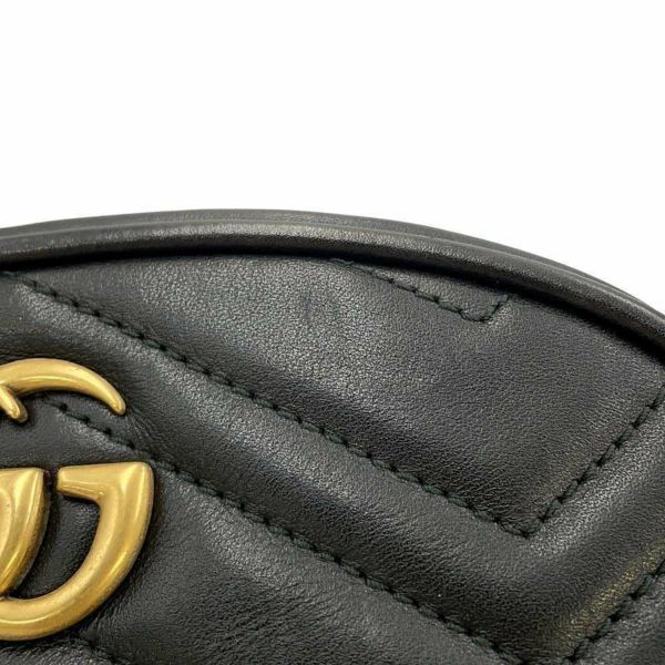 グッチ ウエストバッグ GGマーモント キルティングレザー ベルトバッグ 476434 GUCCI ウエストポーチ 黒 安心保証 |  中古・新品ブランド販売ギャラリーレア公式通販