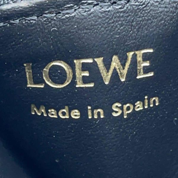 ロエベ コインケース ぺブル コインカードホルダー CANBZ40X01 LOEWE 財布 カードケース 黒