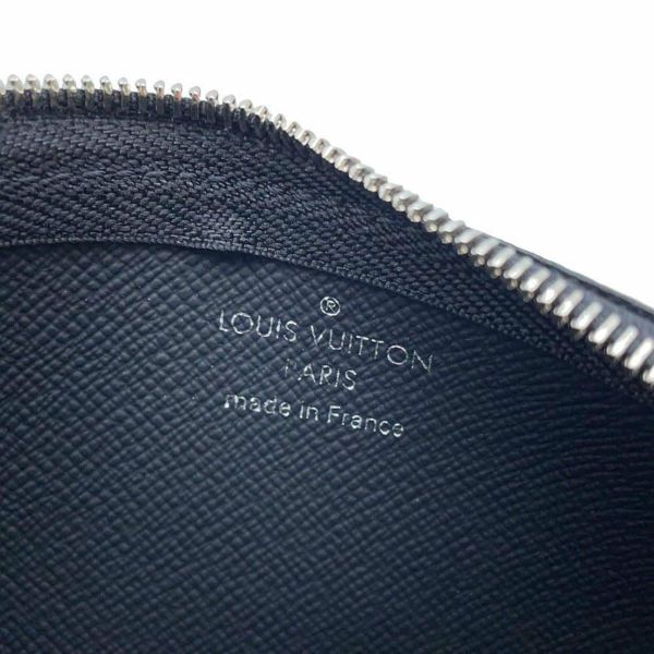 ルイヴィトン コインケース ダミエ・グラフィット ポシェット・クレ N60155 LOUIS VUITTON コンパクトウォレット 黒