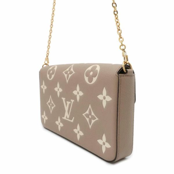 ルイヴィトン チェーンウォレット モノグラム・アンプラント ポシェット・フェリシー M82610 LOUIS VUITTON 長財布