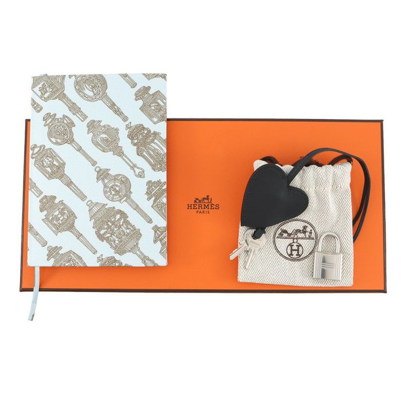 エルメス ノートカバー カルネ・シークレット アルドワーズ/シルバー金具 スイフト K刻印 HERMES メルヴェイユーズ・ランタン