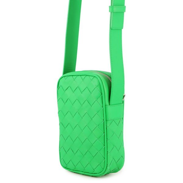 ボッテガヴェネタ ショルダーバッグ イントレチャート フォンポーチ 729296 BOTTEGA VENETA