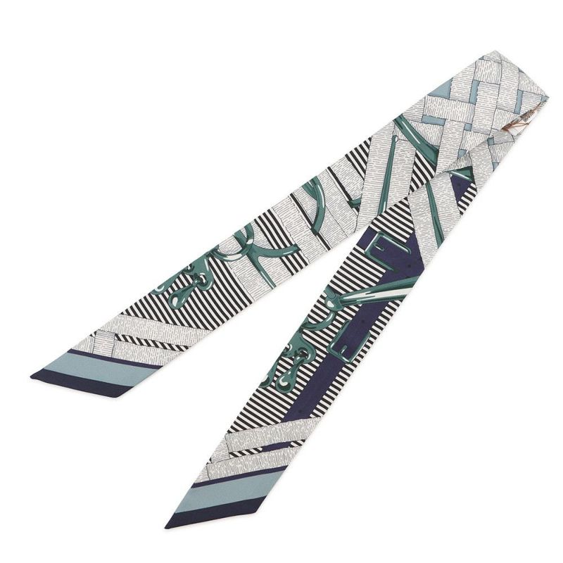 エルメス スカーフ ツイリー 馬銜・シュミーズ Mors a Jouets Chemise HERMES シルクツイル 2025年秋冬