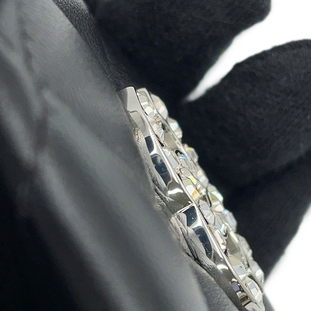 シャネル カードケース マトラッセ ココマーク ラインストーン ラムスキン AP3990 CHANEL 定期入れ 名刺入れ パスケース 黒