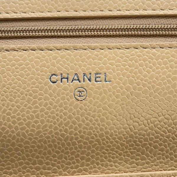 シャネル チェーンウォレット クラシック マトラッセ ココマーク キャビアスキン AP0250 CHANEL 財布