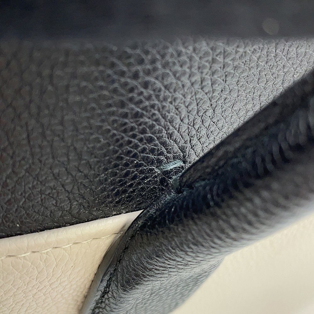 ブルガリ ハンドバッグ ブルガリブルガリ アルバ レザー BVLGARI 2way 黒 白