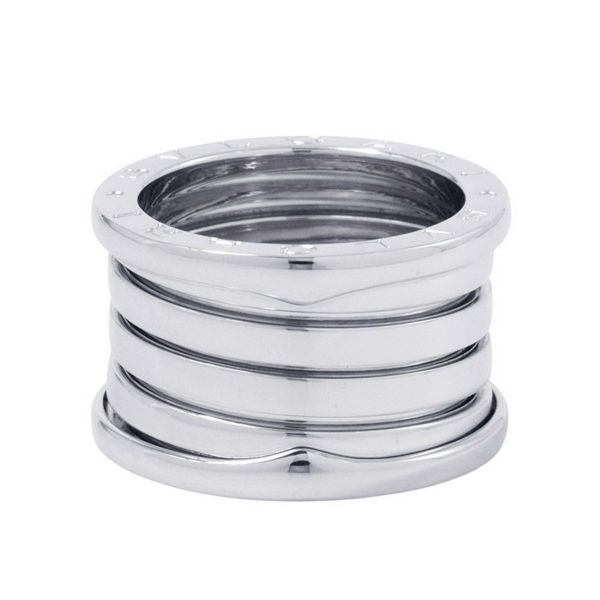 ブルガリ リング ビーゼロワン B-zero1 4バンド K18WGホワイトゴールド サイズ52 BVLGARI 指輪 ジュエリー