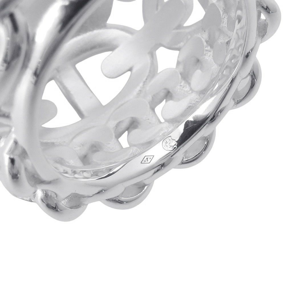 エルメス リング シェーヌダンクル マルチチェーンTGM Enchainee SV925シルバー リングサイズ56 HERMES 指輪