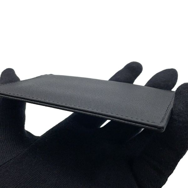 シャネル カードケース ココマーク ココボタン レザー CHANEL 財布 黒