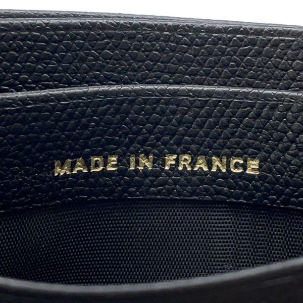 シャネル カードケース ココマーク ココボタン レザー CHANEL 財布 黒