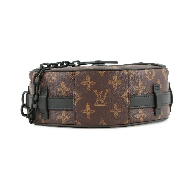 ルイヴィトン ショルダーバッグ モノグラム ホイール・ボックス M59706 LOUIS VUITTON 黒 ブラック ヴァージル･アブロー