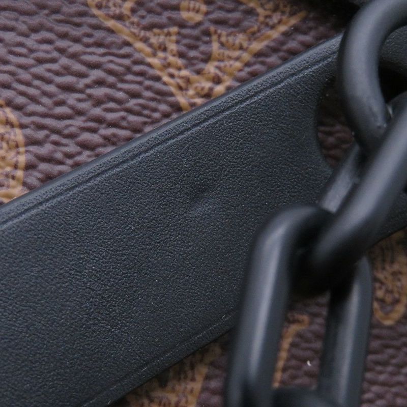 ルイヴィトン ショルダーバッグ モノグラム ホイール・ボックス M59706 LOUIS VUITTON 黒 ブラック ヴァージル･アブロー