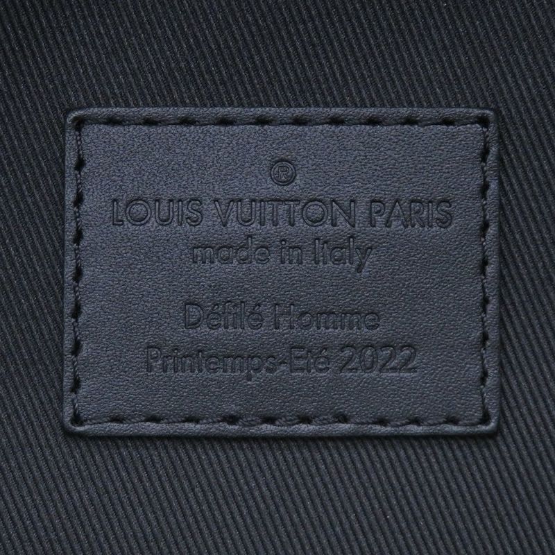 ルイヴィトン ショルダーバッグ モノグラム ホイール・ボックス M59706 LOUIS VUITTON 黒 ブラック ヴァージル･アブロー