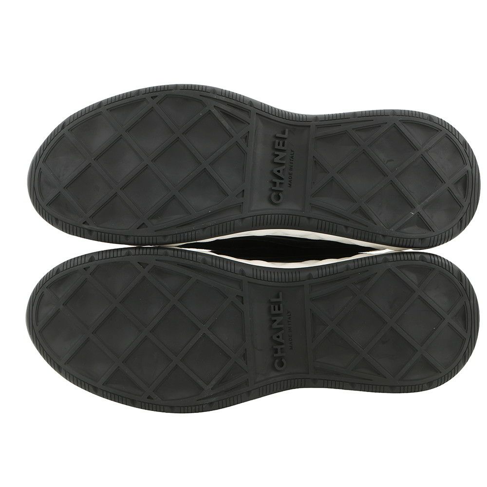 シャネル スニーカー ココマーク レディースサイズ38 G35617 CHANEL 靴 黒